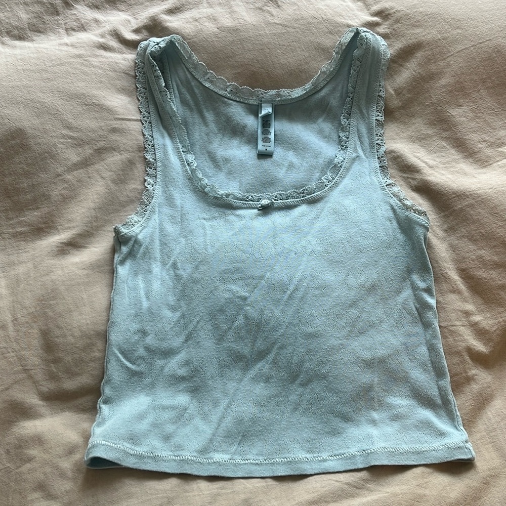 Skims pointelle tank